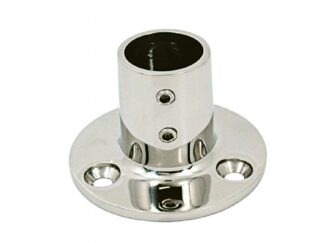 Raccordi in Acciaio Microfuso BASE INOX TONDA 90° Ø MM.25