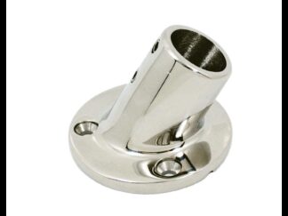 Raccordi in Acciaio Microfuso BASE INOX TONDA 60° Ø MM.25