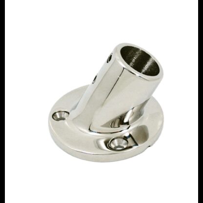 Raccordi in Acciaio Microfuso BASE INOX TONDA 60° Ø MM.25