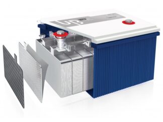 UNITECK Pannelli Fotovoltaici BATTERIA CARBON GEL 220AH