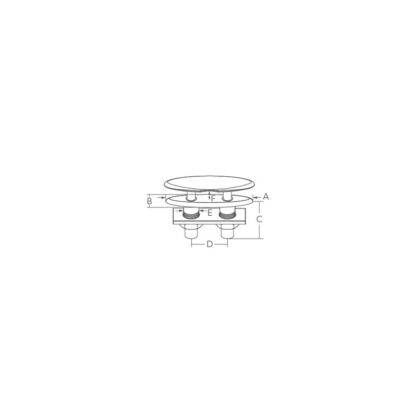 MARINE TOWN Bitte in Acciaio Inox BITTA A SCOMPARSA INOX 316 MM.203 - immagine 3