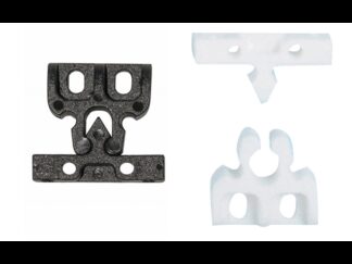 NUOVA RADE Fermaporte BLOCCA ANTINE NYLON BIANCO