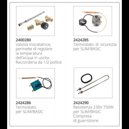 INDEL WEBASTO MARINE - ISOTEMP Boiler Marini BOILER INOX LT.50 - immagine 2