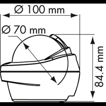 PLASTIMO Bussole Plastimo BUSSOLA OFFSHORE75 BIANCA CHIESUOLA - immagine 2