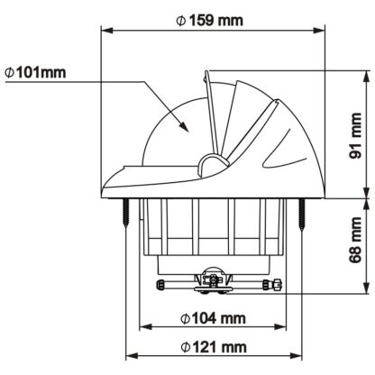PLASTIMO Bussole Plastimo BUSSOLA OFFSHORE 115 BIANCA - immagine 2