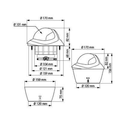 PLASTIMO Bussole Plastimo BUSSOLA OLIMPIC 115 BIANCA - immagine 2