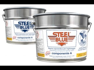 CECCHI Resina Epossidica Cecchi C-SYSTEM STEEL BLUE GIALLO