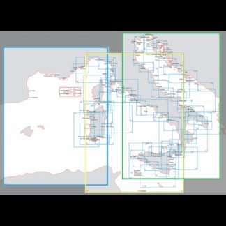 ISTITUTO IDROGRAFICO Carte Nautiche e Portolani MAR LIGURE MAR TIRRENO ST.SICILIA