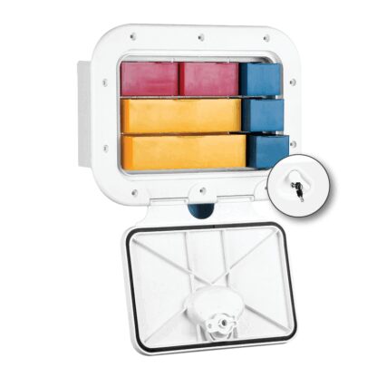 NUOVA RADE Tasche Portaoggetti, Cassettiere CASSETTIERA PESCA C/CHIAVE