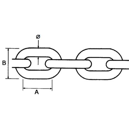 Catena Genovese CATENA INOX GENOVESE Ø MM.10 - immagine 2