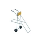 Cavalletti Portamotore CAVALLETTO PORTAM. RUOTE GOMMA