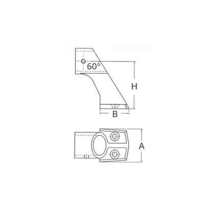 Raccordi in Acciaio Microfuso CENTRALE ACCIAIO INOX 316 Ø MM.22 - immagine 2