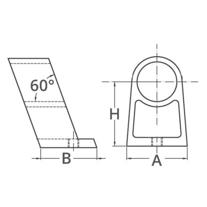 Raccordi in Acciaio Microfuso CENTRALE ACCIAIO INOX 316 Ø MM.22 - immagine 2