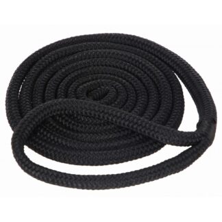 PLASTIMO Portarabordi, Cime per Parabordi CIMA NERA IMPIOMBATA Ø MM12 MT2,5