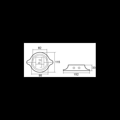 TECNOSEAL Anodi Lombardini COLLARE SAIL DRIVE LOMBARDINI - immagine 2