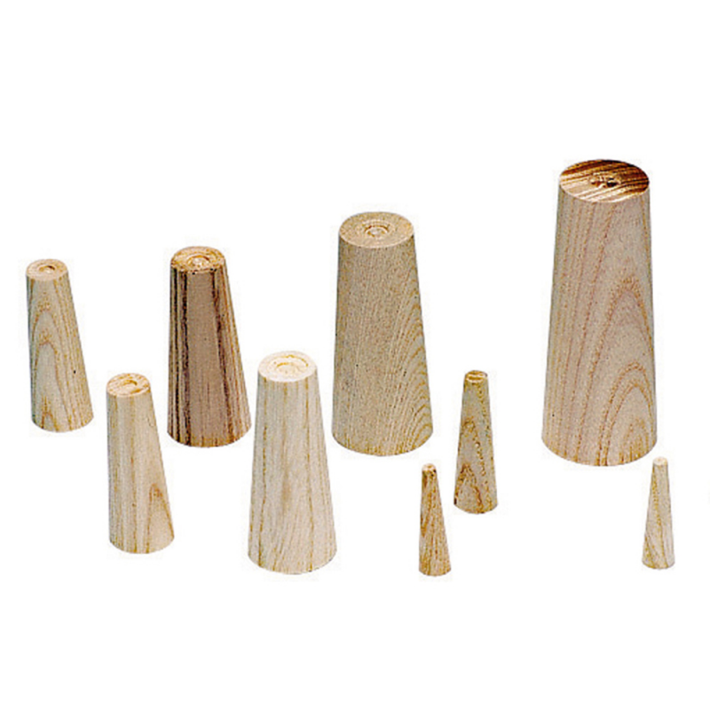 PLASTIMO Accessori per Anulari SET 9 CONI IN LEGNO