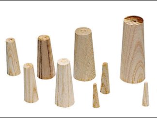PLASTIMO Accessori per Anulari SET 9 CONI IN LEGNO