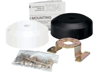 ULTRAFLEX Timonerie Meccaniche e Monocavi X34 COPRIMOZZO BIANCO A 90°