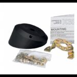 ULTRAFLEX Timonerie Meccaniche e Monocavi X35 COPRIMOZZO NERO A 20°