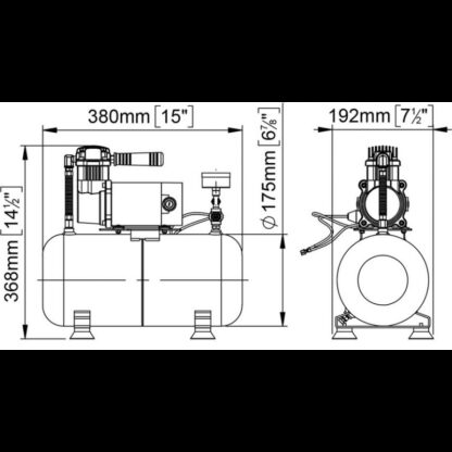 MARCO Segnalatori Acustici ELETTROCOMPRESSORE 24V. - immagine 2