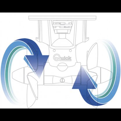 QUICK Eliche di Manovra Quick ELICA BTQ 185-65kg 24V - immagine 3