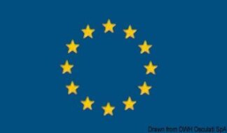 Bandiera Europa 20 x 30 cm 35.461.01 Osculati
