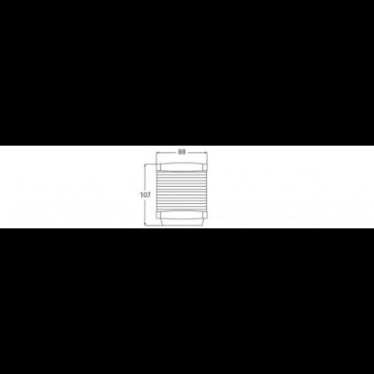 HELLA MARINE Fanali di Via tradizionali < 20 M. FANALE 2984 BIANCO 360° LUCE BIANCA - immagine 2