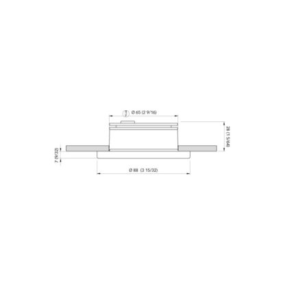 QUICK Faretti Led Quick FARETTO AD INCASSO CHIARA 4W - immagine 2