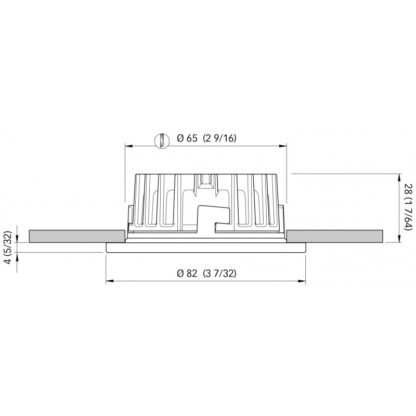 QUICK Faretti Led Quick FARETTO AD INCASSO KAI HP - immagine 2