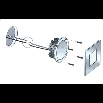 QUICK Faretti Led Quick FARETTO AD INCASSO MARINA HP - immagine 3