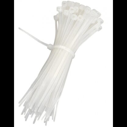 CLAMP Fascette Nylon, Supporti a Sella FASCETTA NYLON BIANCO MM.250X4,8