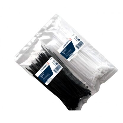 CROSSEVEN Fascette Nylon, Supporti a Sella FASCETTA NYLON NERA MM 100X2,5