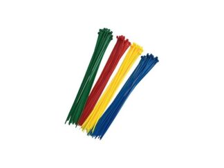 CROSSEVEN Fascette Nylon, Supporti a Sella 200 FASCETTE COLORATE MM100X2,5