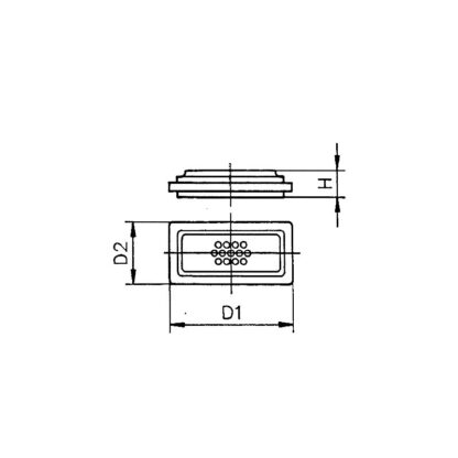 Filtri per Motori Mercruiser Diesel FILTRO ARIA MERCRUISER 3519487 - immagine 2