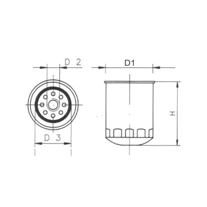 Filtri per Motori OMC FILTRO OLIO C.CRAFT CRUSADER EVIN. - immagine 2