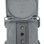 Presa bipolare grigia 14.653.01 CBE