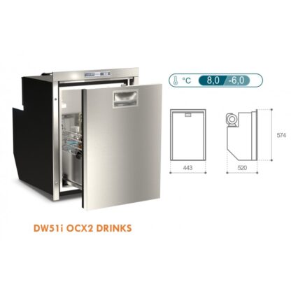 VITRIFRIGO Frigoriferi Vitrifrigo FRIGORFERO DW51 DRINKS - immagine 2