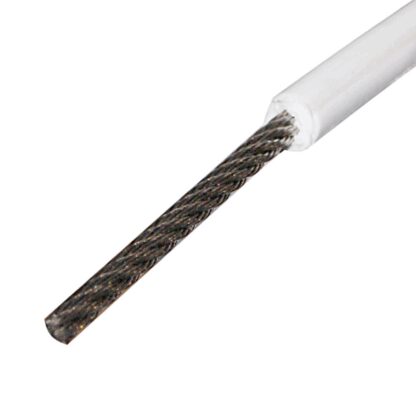 TECI Cavo Inox,Terminali Rapidi FUNE INOX RIVESTITA Ø MM.4X8 MT.100 - immagine 2