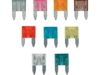 CROSSEVEN Fusibili, Portafusibili MINI FUSIBILI ASSORTIMENTO -  9 PZ