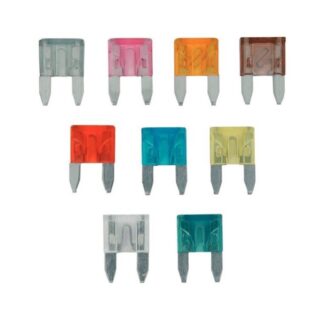 CROSSEVEN Fusibili, Portafusibili MINI FUSIBILI 30A - 100 PZ