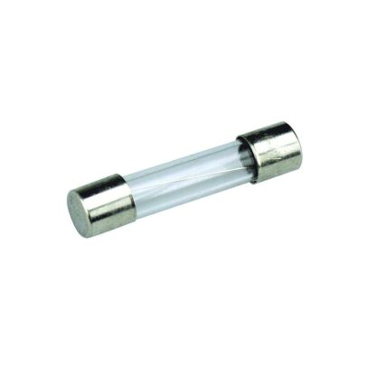CROSSEVEN Fusibili, Portafusibili FUSIBILE VETRO Ø6,3-32mm -25A - 5PZ