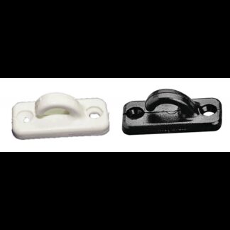 NUOVA RADE Trecce Varie e Moschettoni Nylon GANCETTO PVC BIANCO