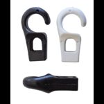 NUOVA RADE Trecce Varie e Moschettoni Nylon GANCETTO PVC NERO