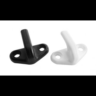 NUOVA RADE Trecce Varie e Moschettoni Nylon GANCETTO PVC BIANCO