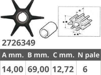 FINNORD Giranti Johnson/Evinrude/OMC GIRANTE EVINRUDE 2T 9.5-10HP