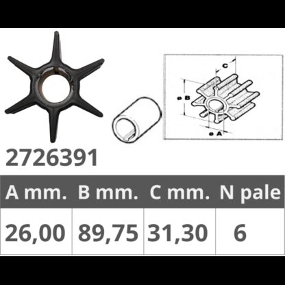 FINNORD Giranti Honda GIRANTE HONDA 4T 175-225HP