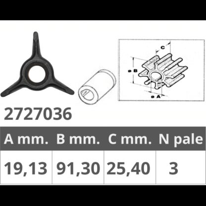 FINNORD Giranti Johnson/Evinrude/OMC GIRANTE J/E 2T 25(737)-40-50-70-75