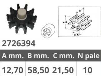 FINNORD Giranti Johnson/Evinrude/OMC GIRANTE JOHNSON RIF.OR.9864