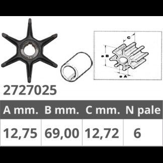 FINNORD Giranti Johnson/Evinrude/OMC GIRANTE JOHONSON/EV 2T 10-25 HP
