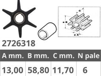 FINNORD Giranti Mercury GIRANTE MERCURY 4T 9,9-15 HP